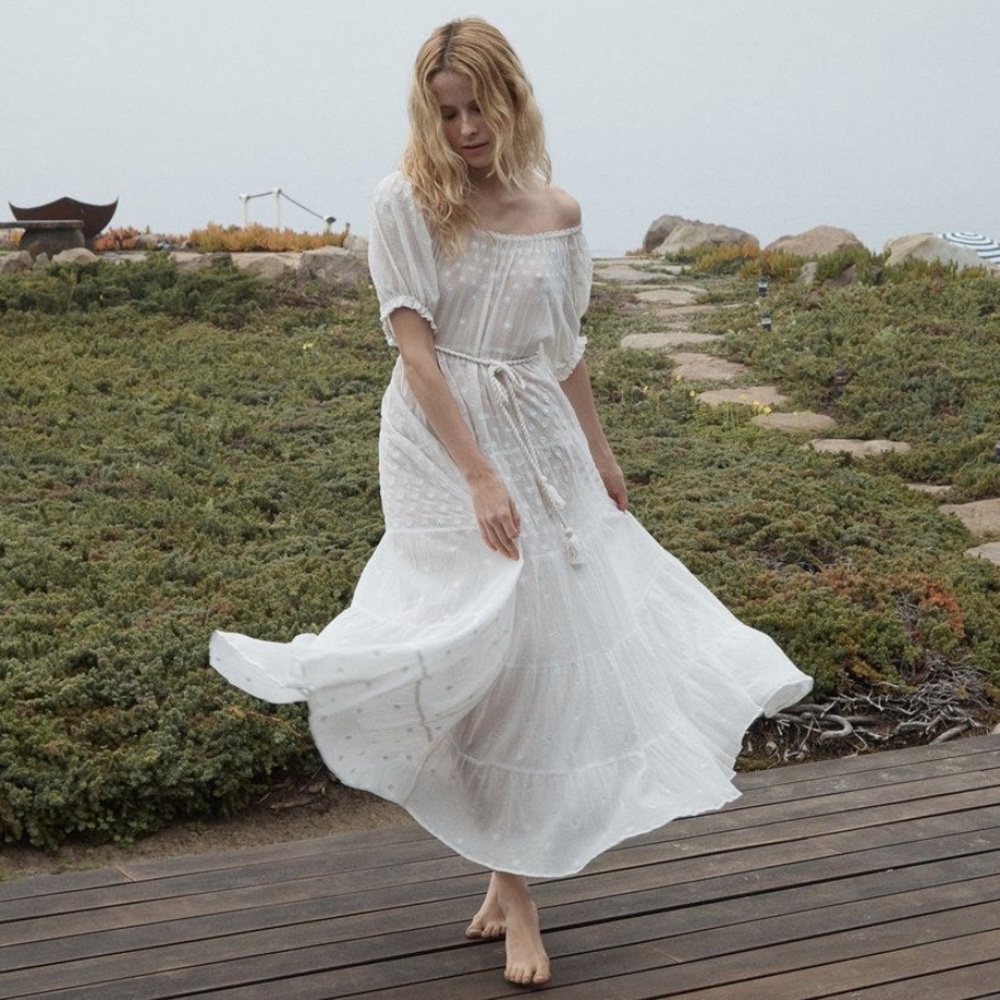 Doen Tansy Dress in Salt